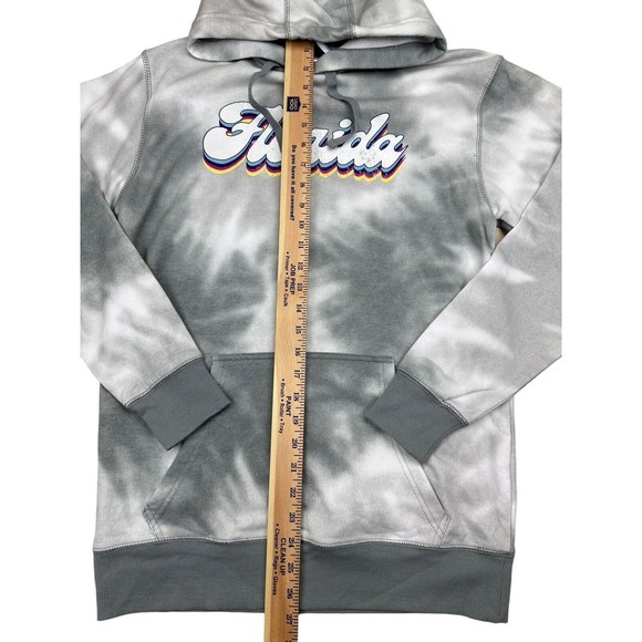 Creative Apparel Concepts Womens Florida Hoodie Tie Dye Size Small Colorful Hood - Picture 7 of 9